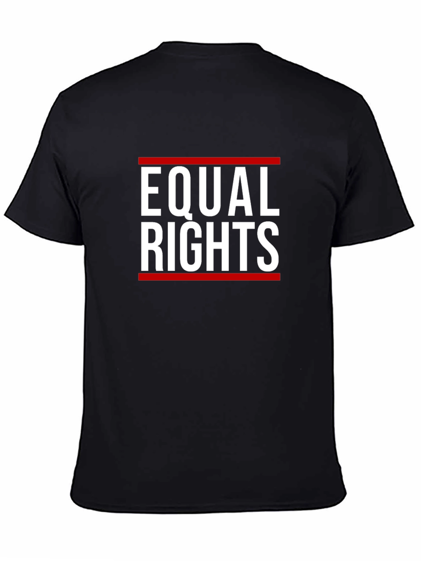 Equal Rights Graphic T-Shirt - Black