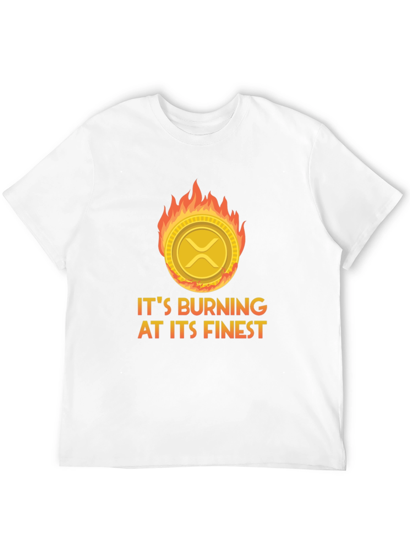 Burning Crypto XRP T-Shirt