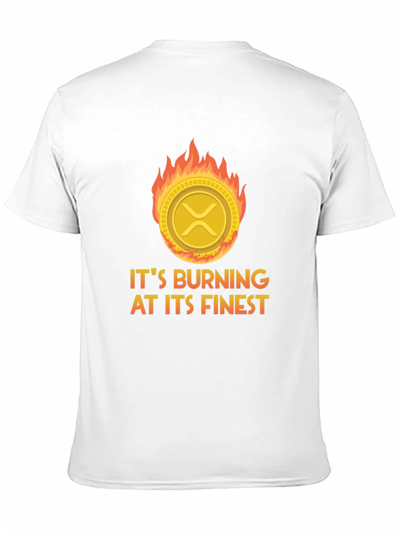 Burning Crypto XRP T-Shirt