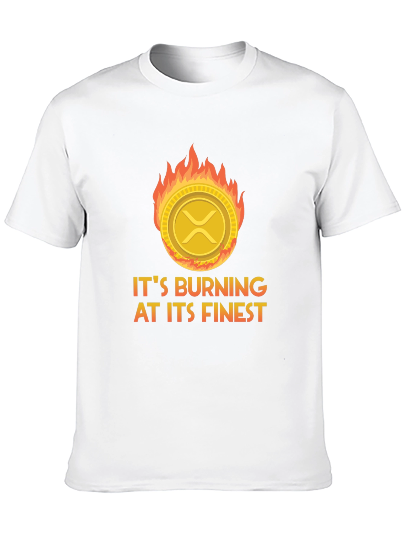 Burning Crypto XRP T-Shirt