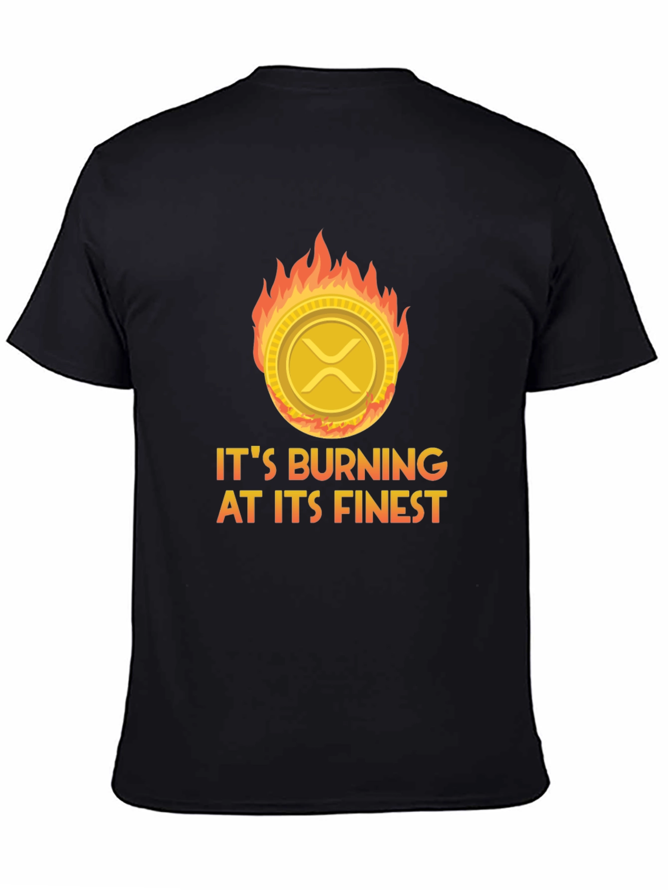 Burning Crypto XRP T-Shirt