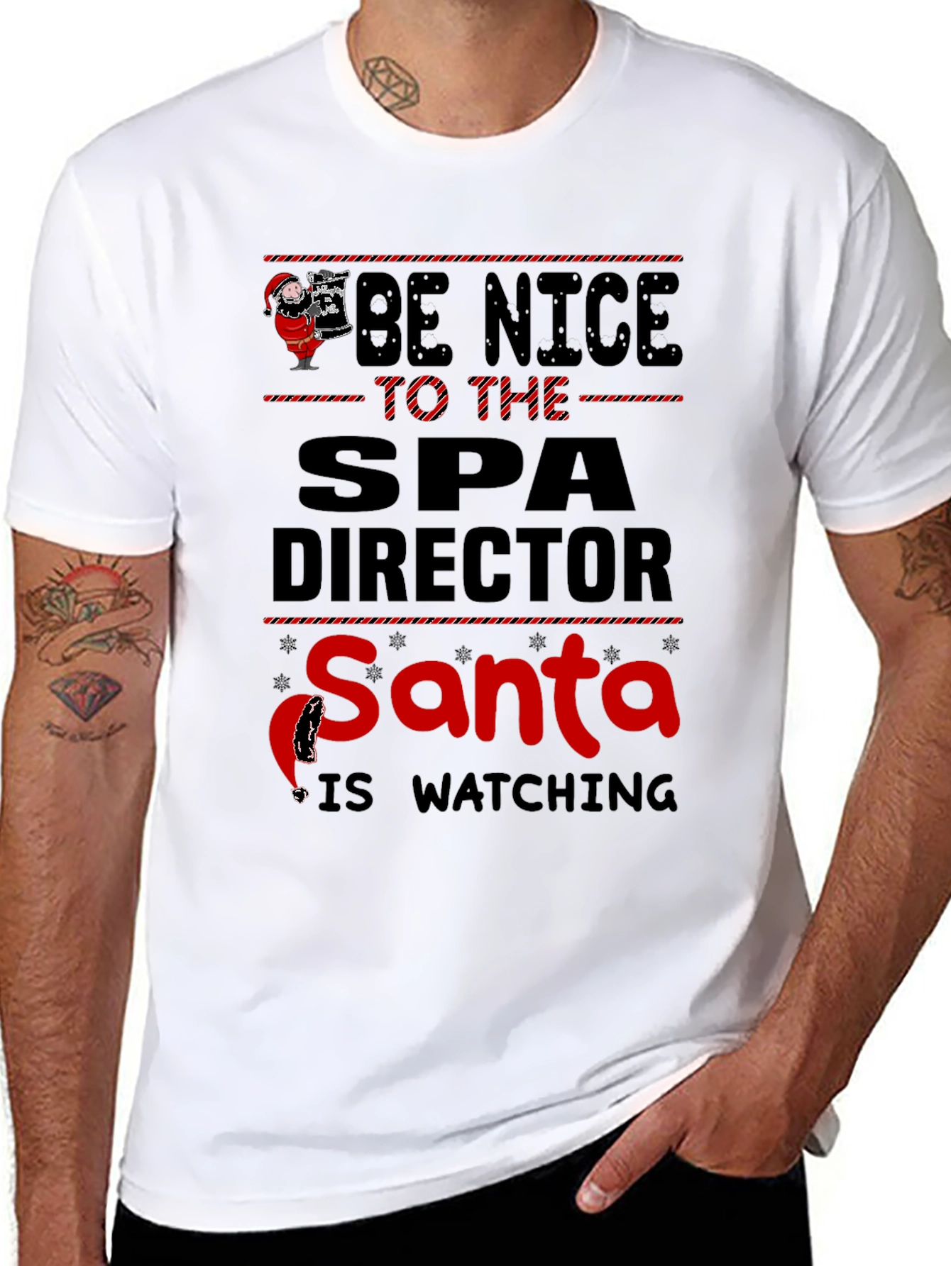 Be Nice to the Spa Director T-Shirt