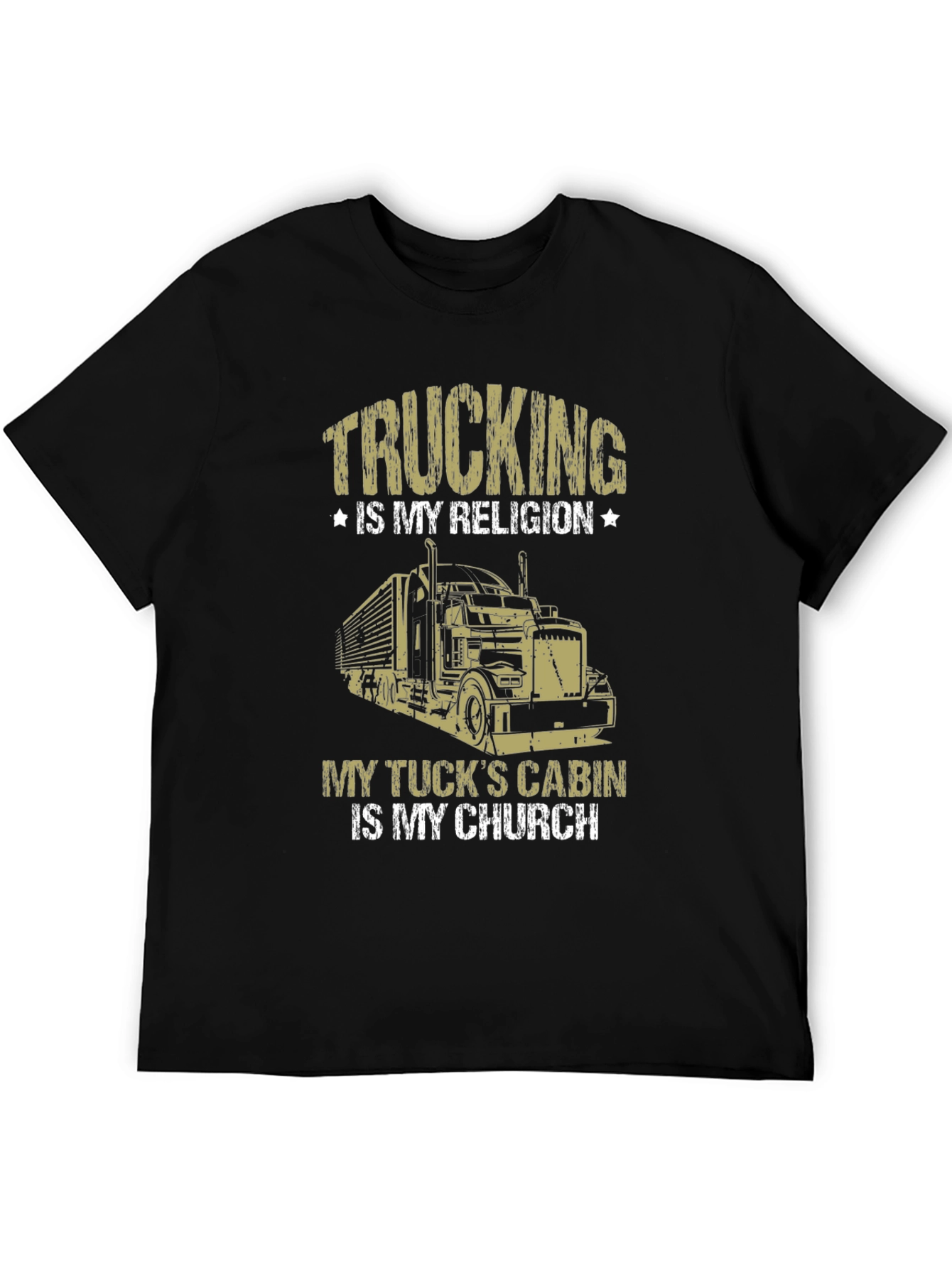 Trucking is My Religion T-Shirt