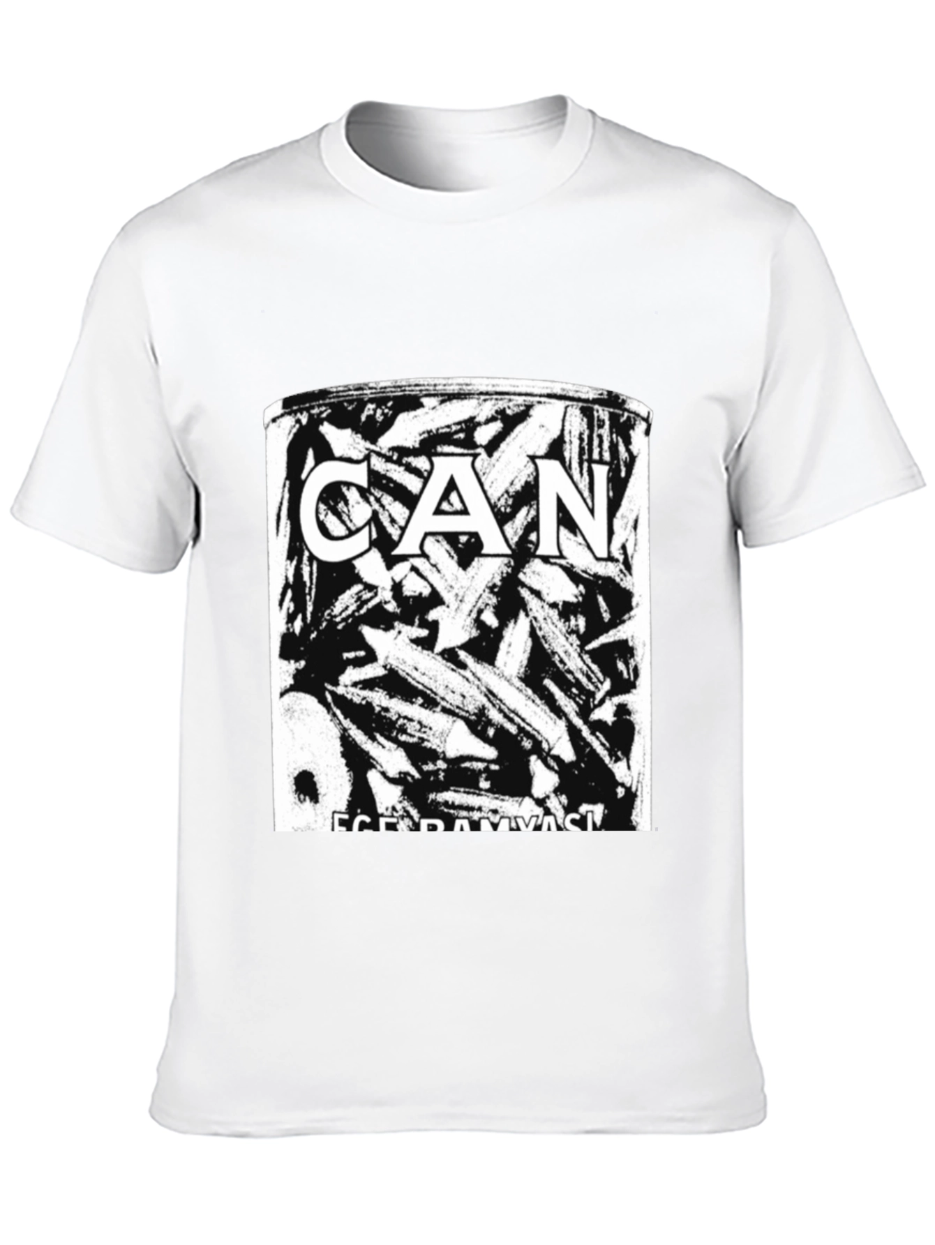 CAN Ege Bamyasi Album Cover Black T-Shirt
