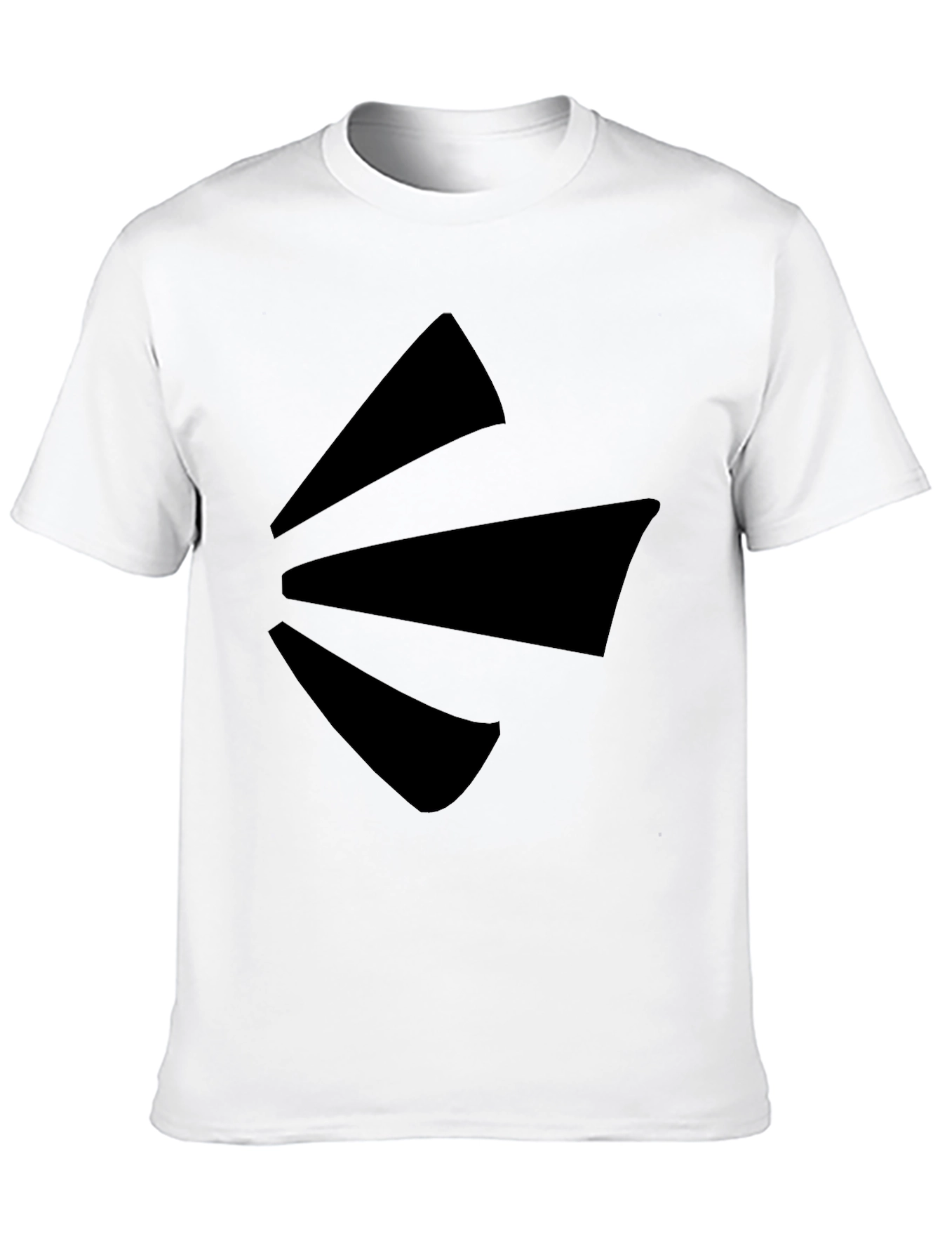 Stylish Black Graphic Tee - Modern Design