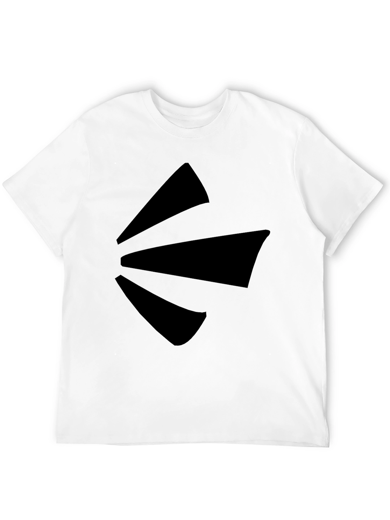 Stylish Black Graphic Tee - Modern Design