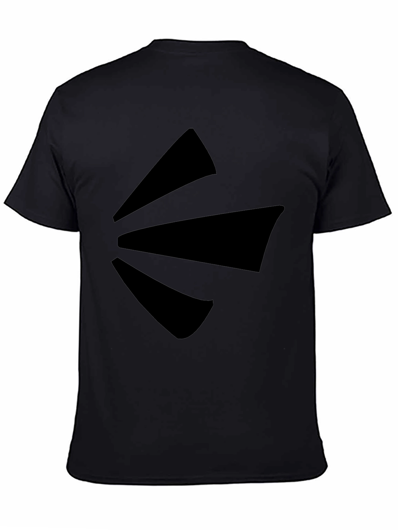 Stylish Black Graphic Tee - Modern Design