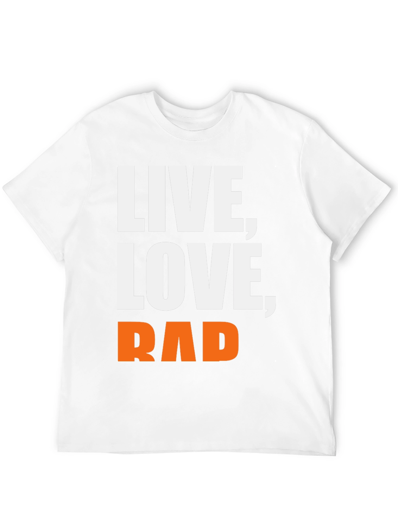 Live Love Rad Graphic Tee - Black