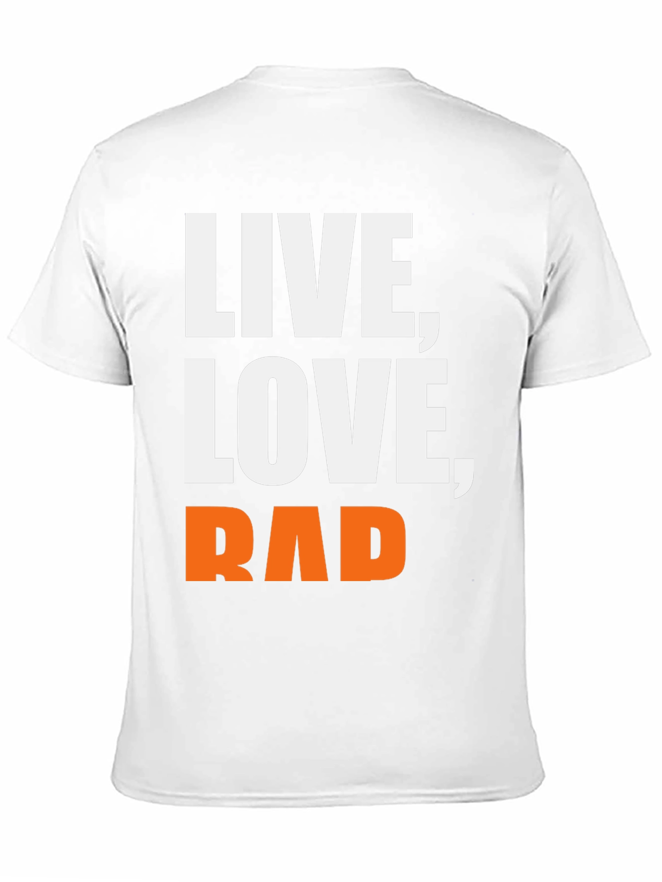 Live Love Rad Graphic Tee - Black