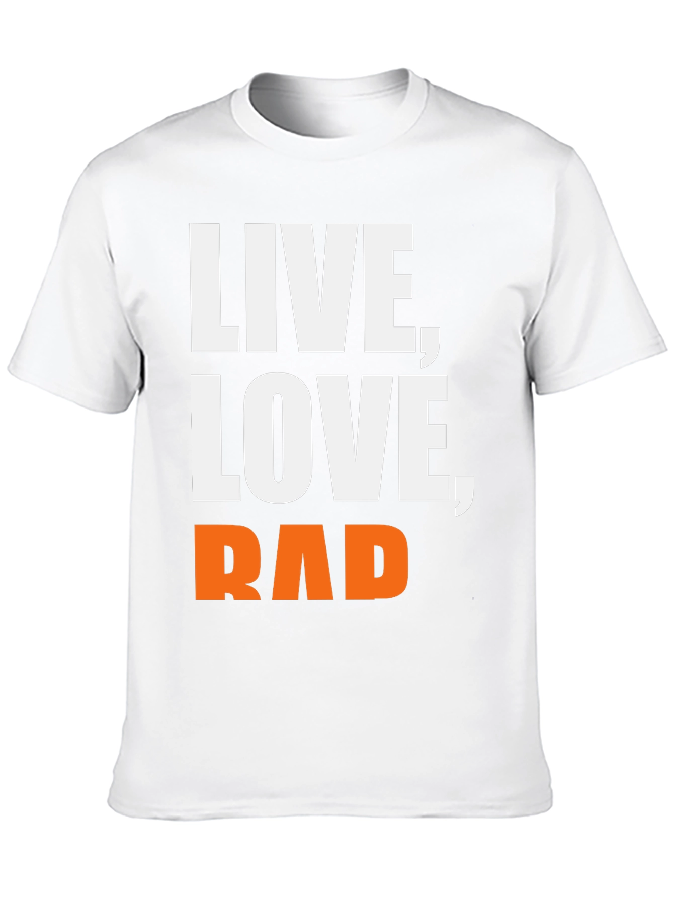 Live Love Rad Graphic Tee - Black