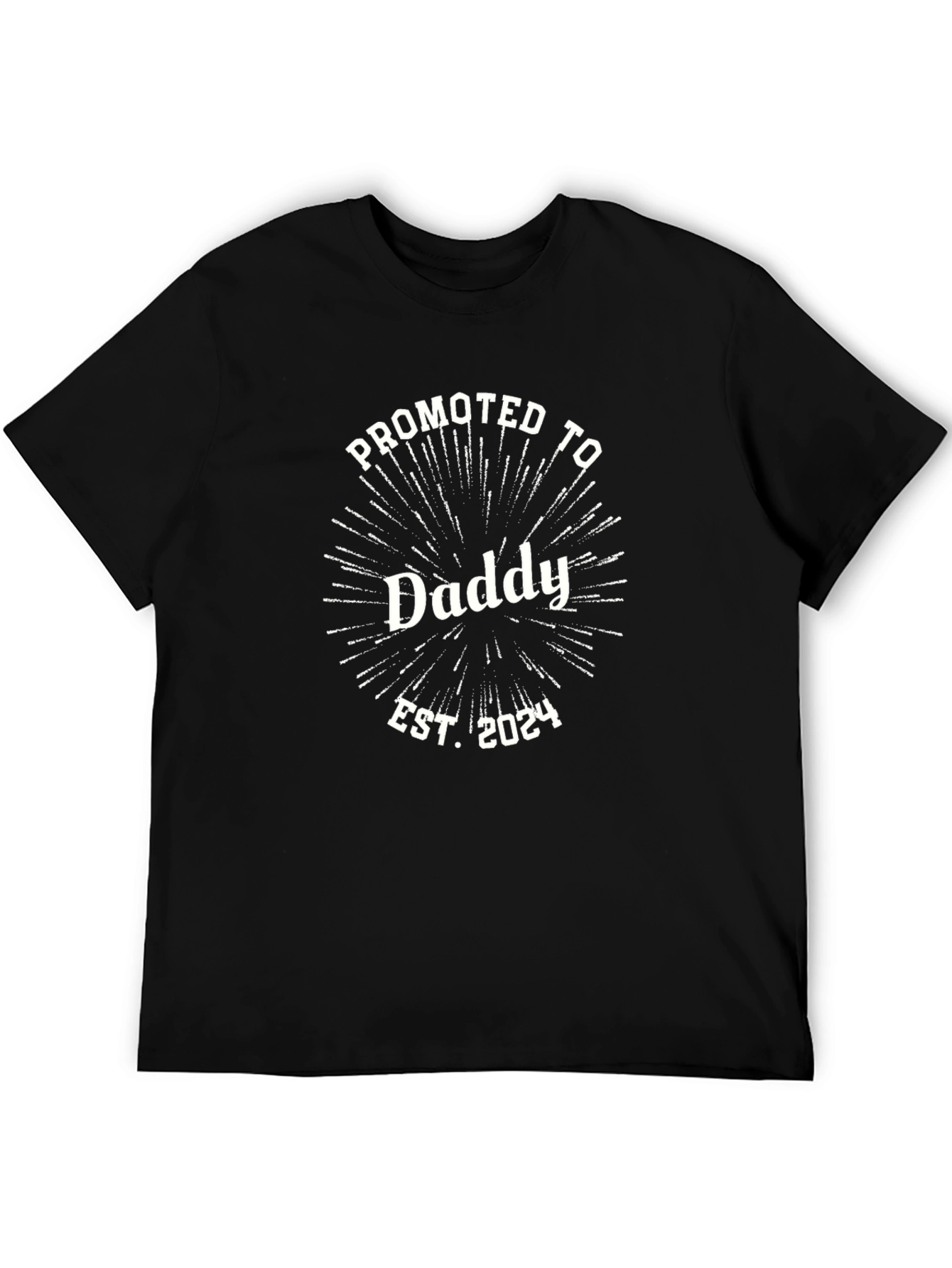 Promoted to Daddy Est. 2024 T-Shirt