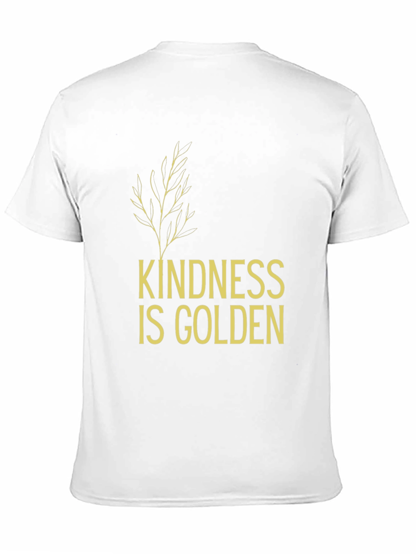 Kindness Is Golden Graphic Tee - Stylish Comfort