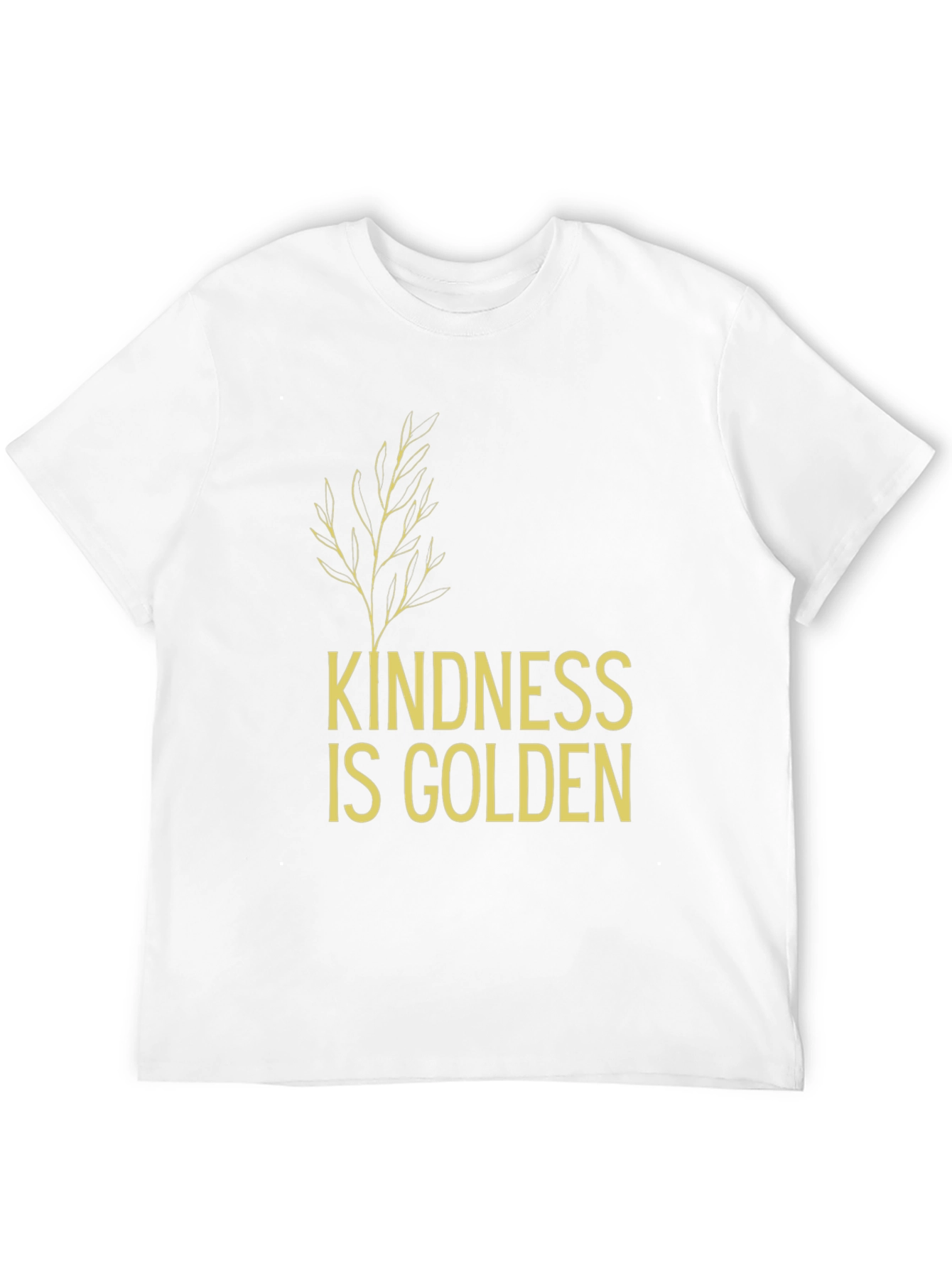 Kindness Is Golden Graphic Tee - Stylish Comfort