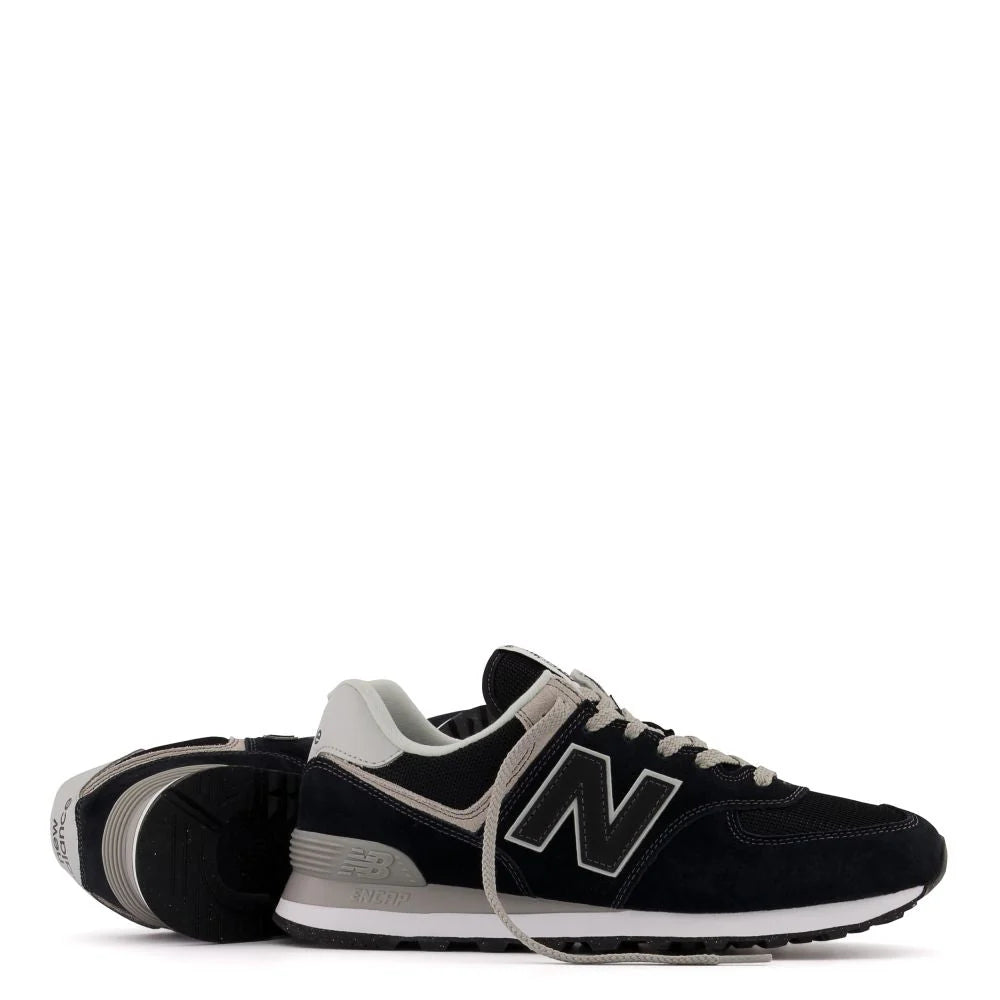 New Balance Women's 574v3 in Black with White