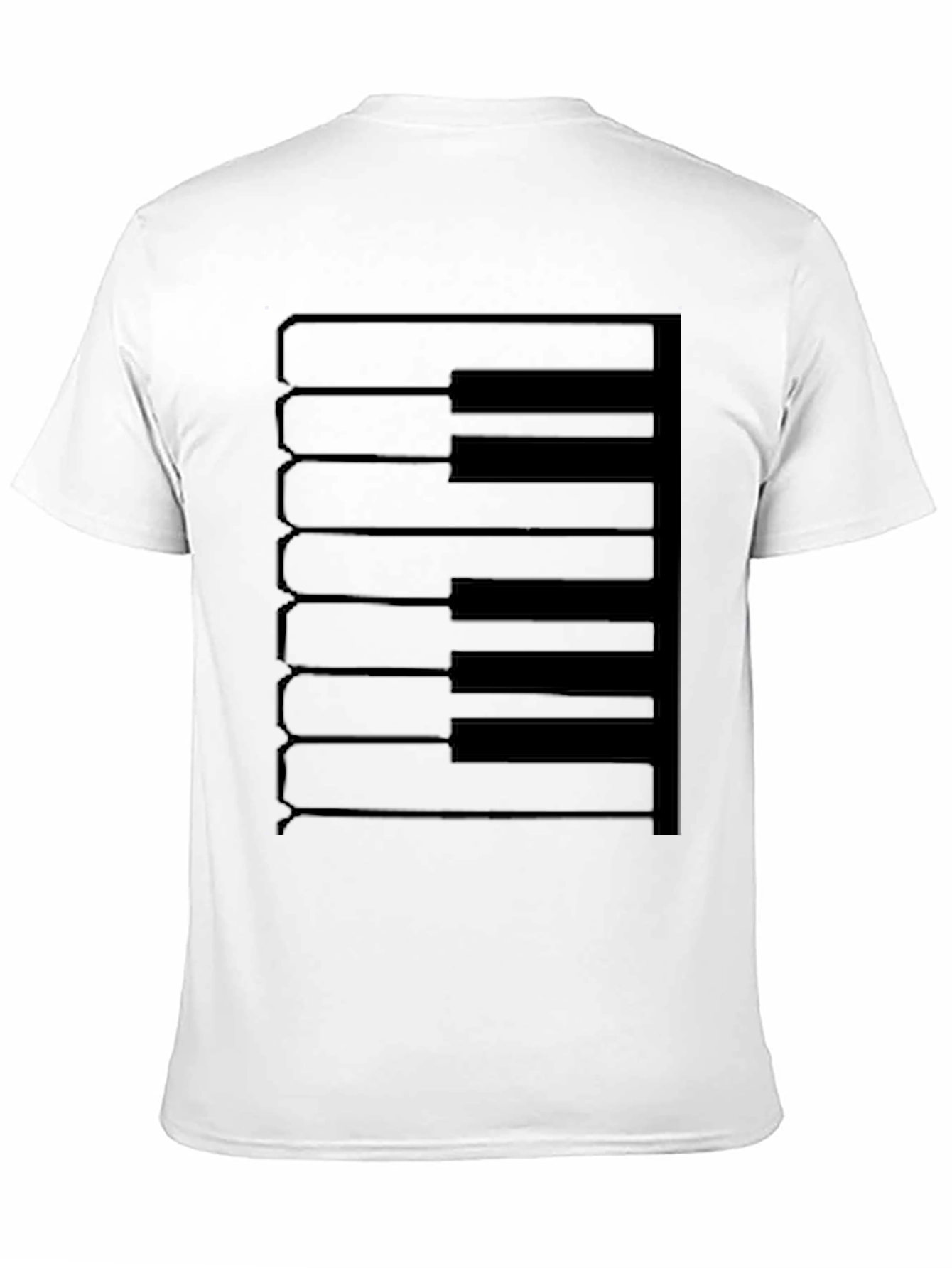 Piano Keys Graphic Tee - Musician T-Shirt