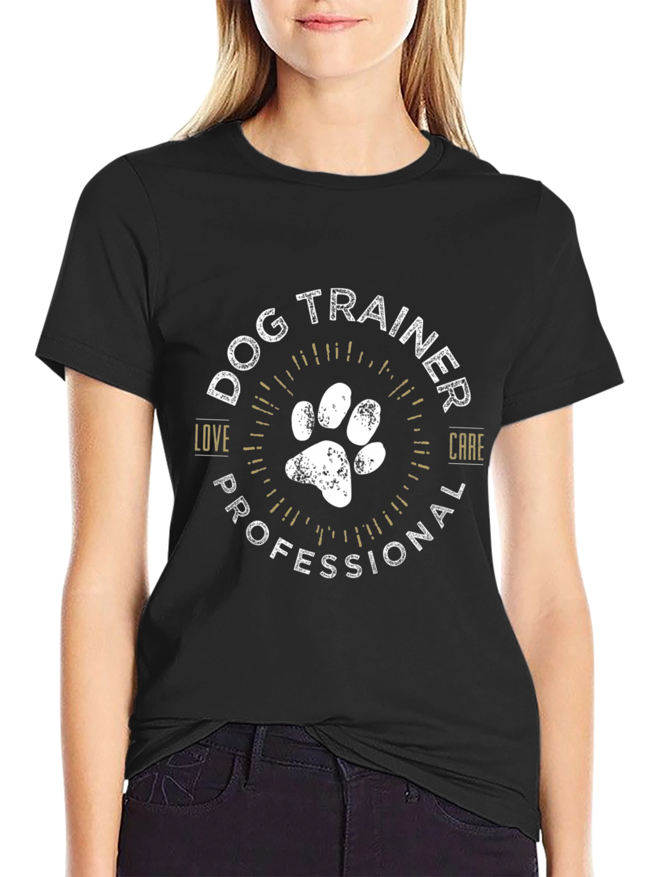 Dog Trainer T-Shirt - Love Care Professional
