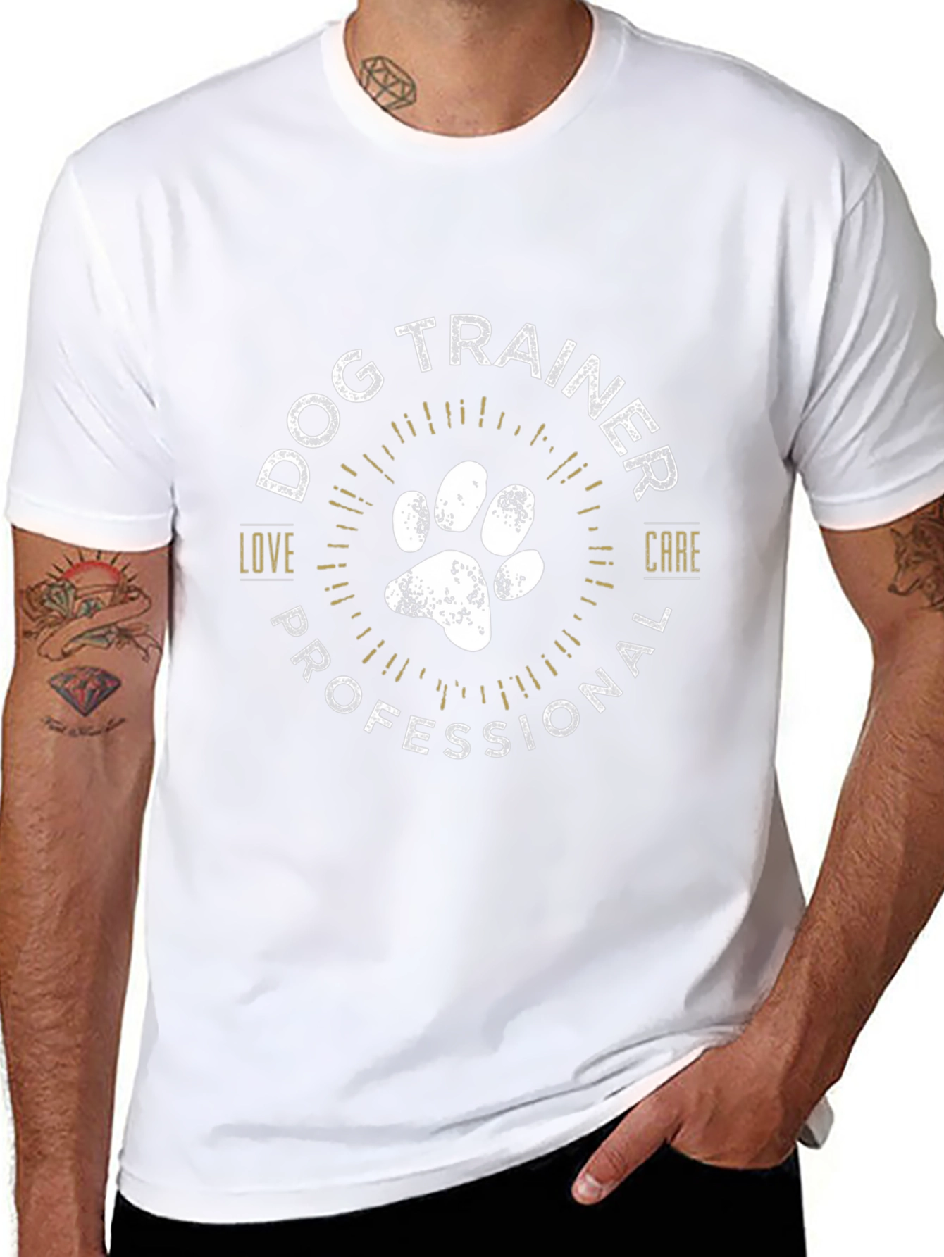 Dog Trainer T-Shirt - Love Care Professional