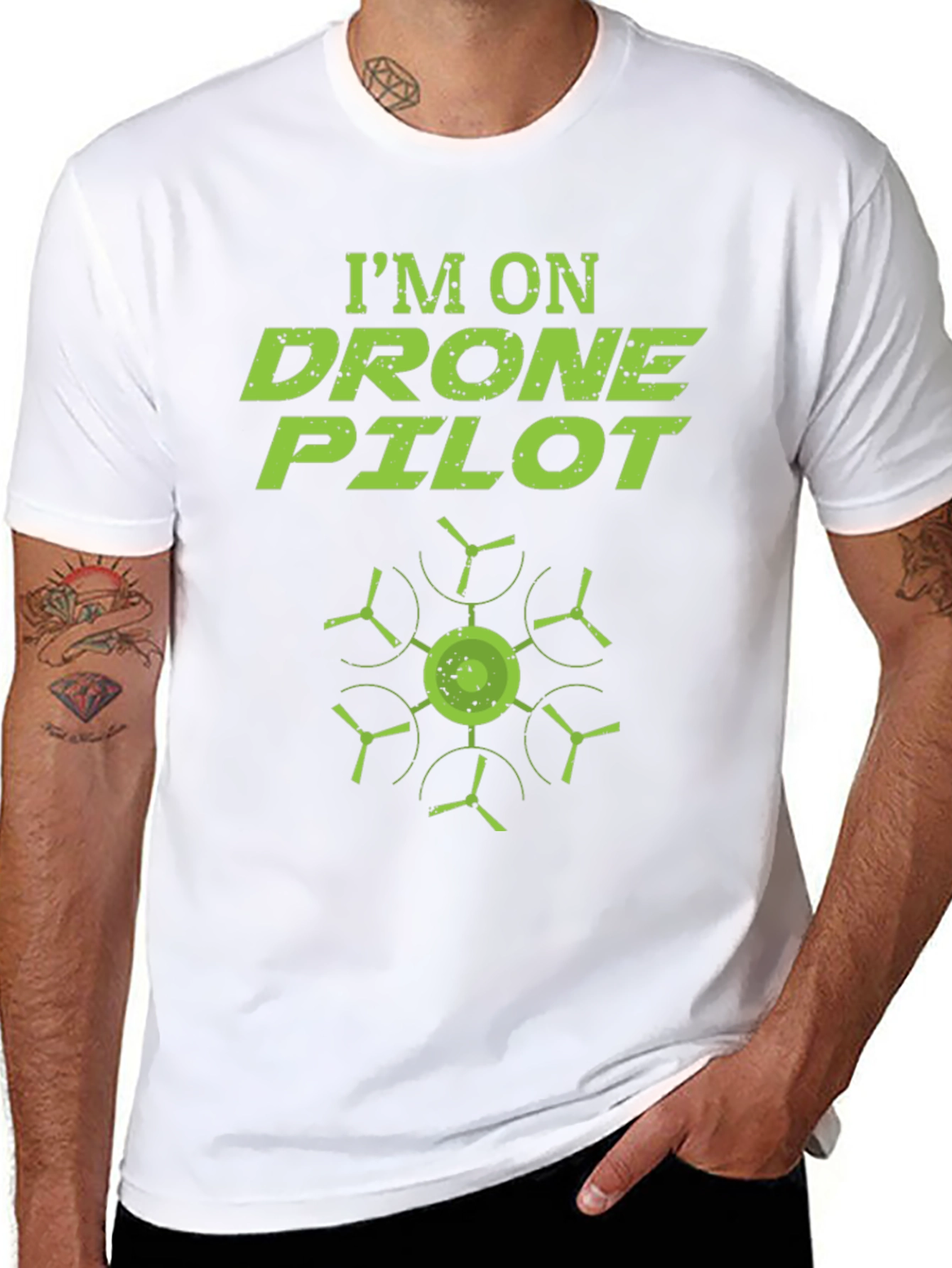 Im On Drone Pilot T-Shirt - Cool Graphic Tee