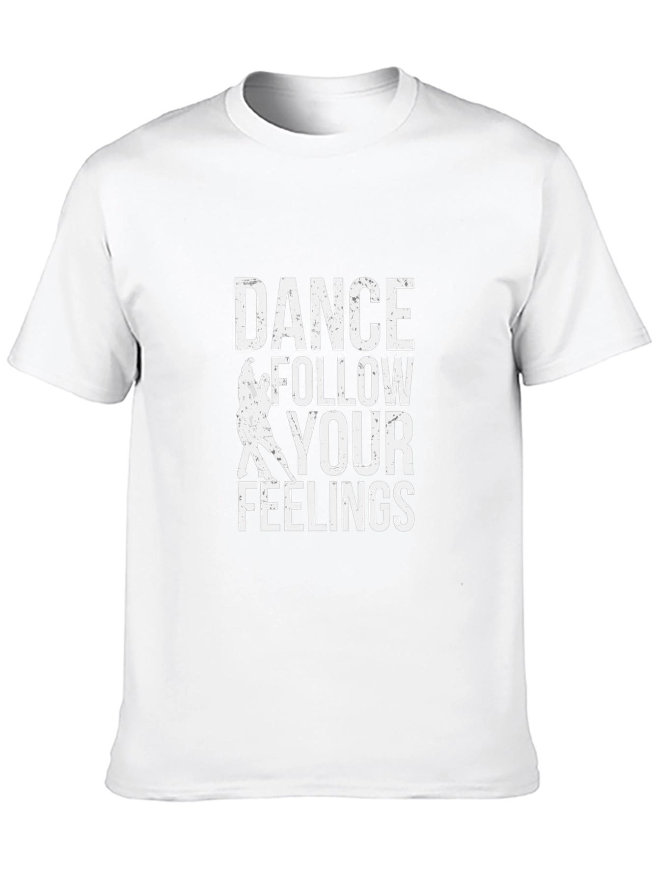 Dance Follow Your Feelings Graphic Tee - Black
