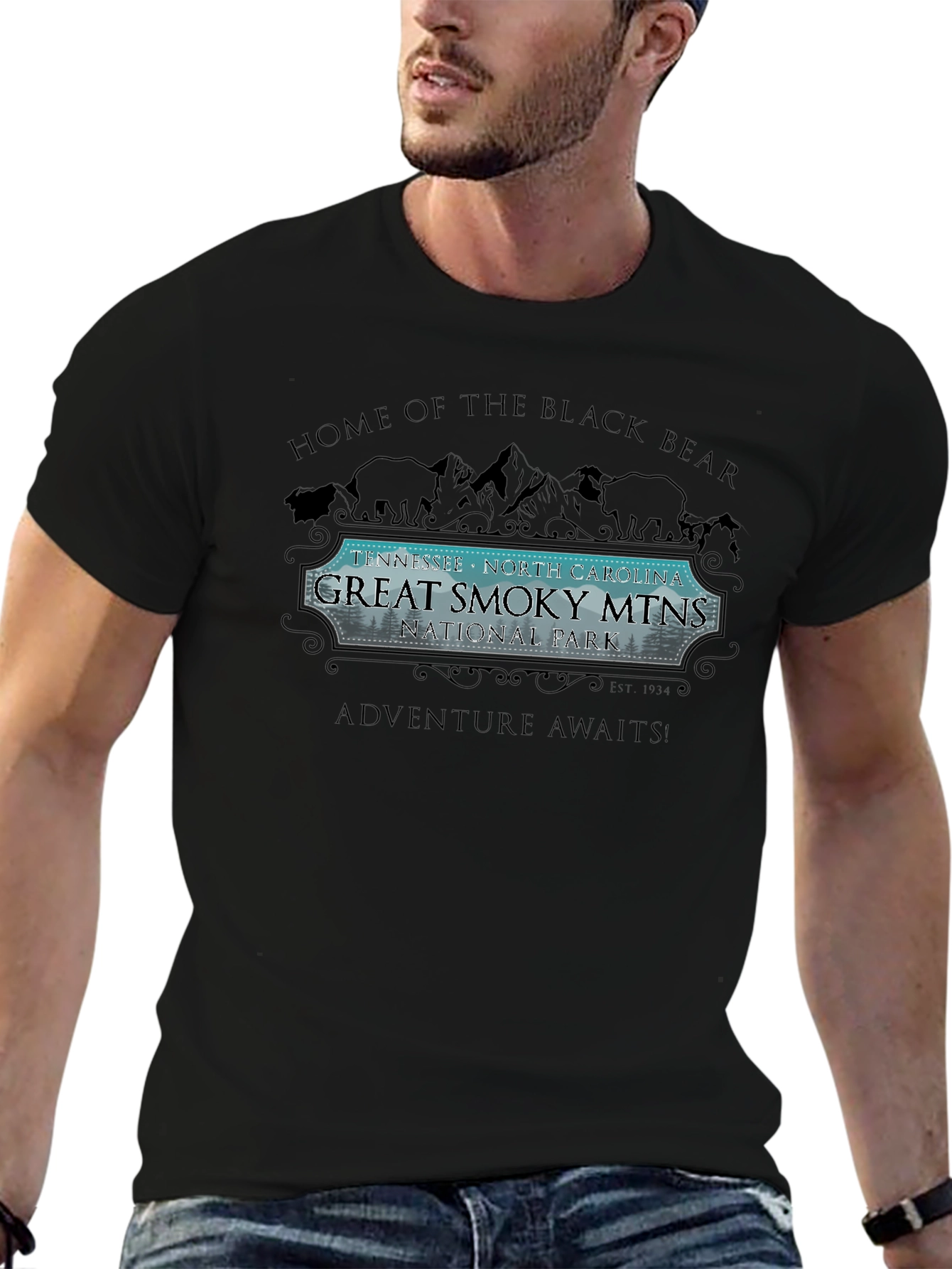 Great Smoky Mountains Black Bear T-Shirt