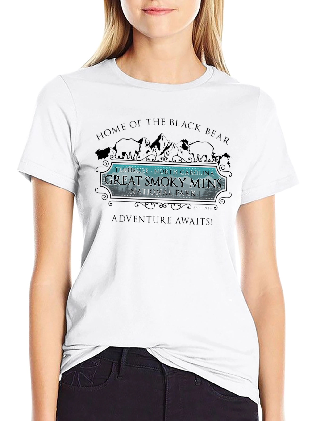 Great Smoky Mountains Black Bear T-Shirt