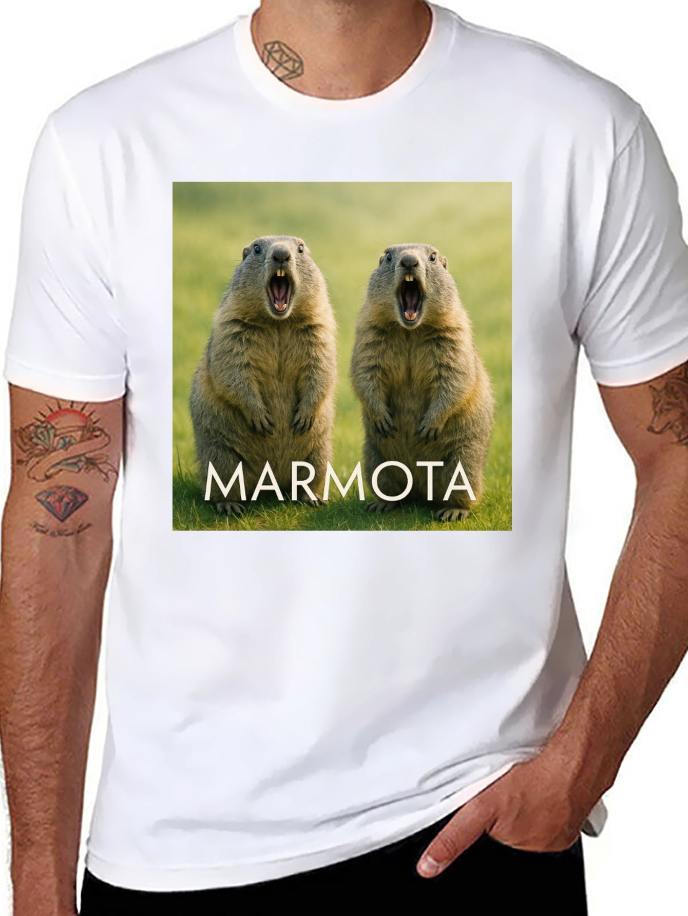 Marmota T-Shirt - Funny Animal Tee