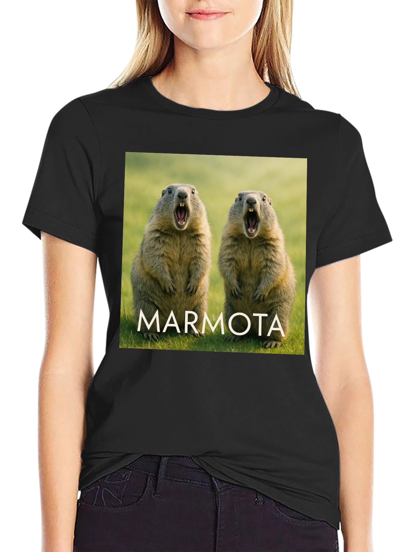 Marmota T-Shirt - Funny Animal Tee