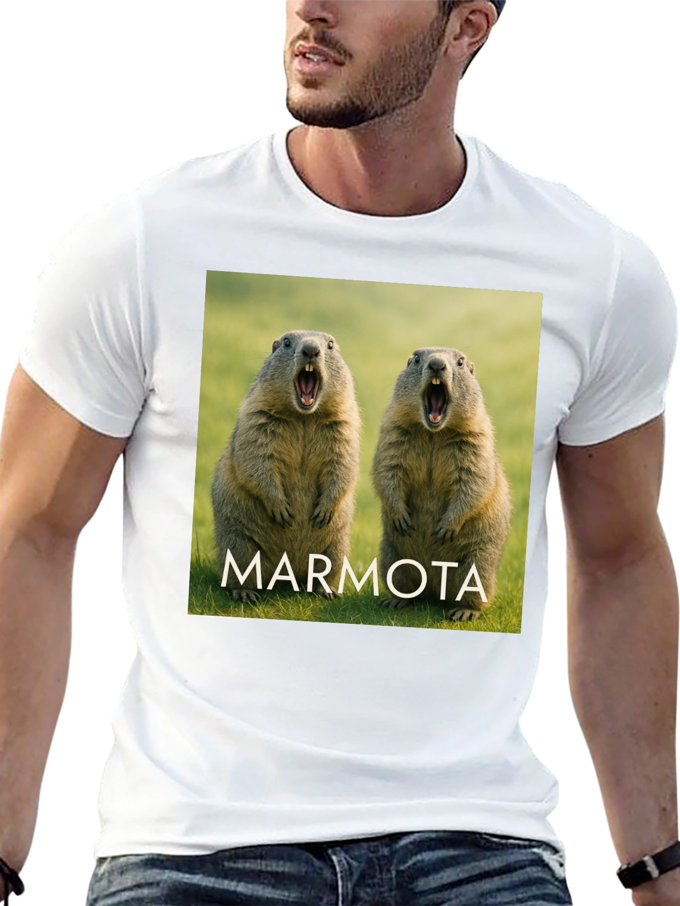 Marmota T-Shirt - Funny Animal Tee