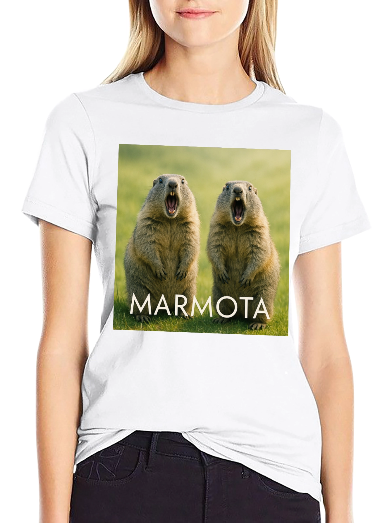 Marmota T-Shirt - Funny Animal Tee