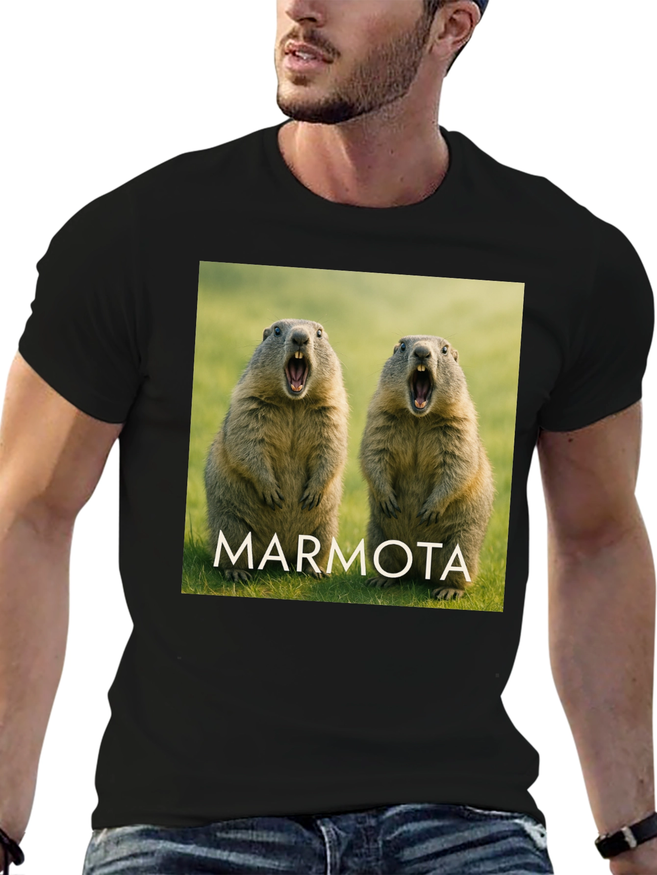 Marmota T-Shirt - Funny Animal Tee
