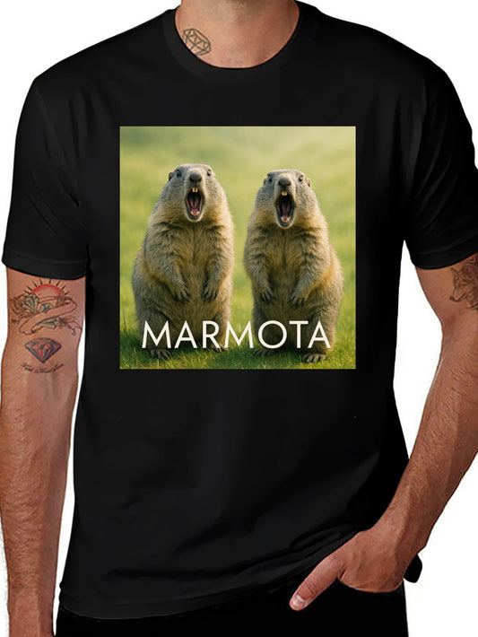 Marmota T-Shirt - Funny Animal Tee