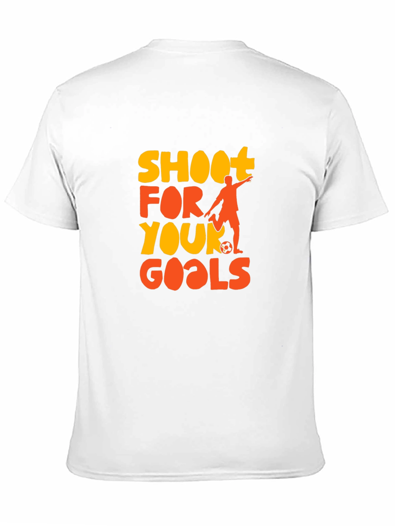 Shoot For Your Goals Soccer Graphic Tee