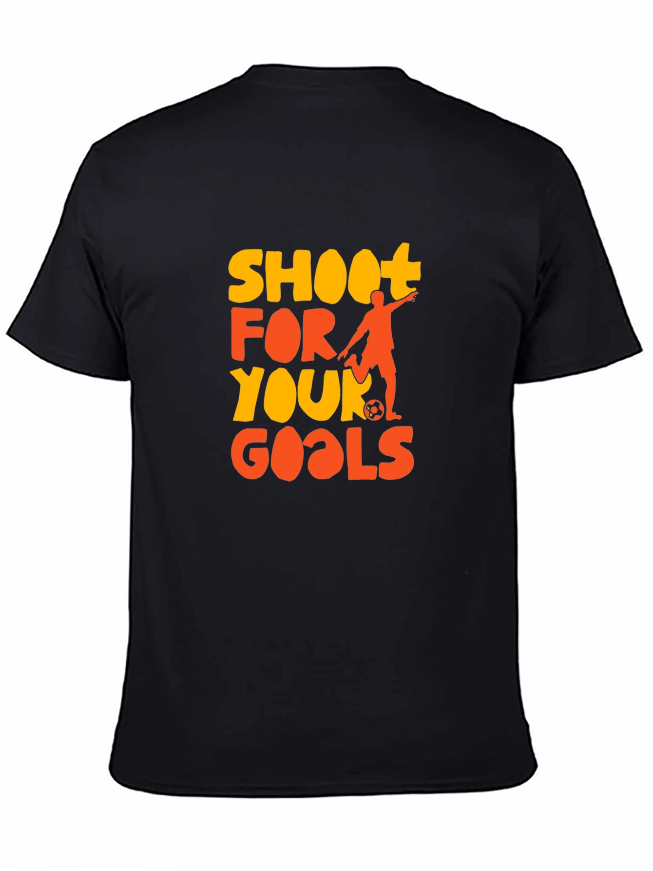 Shoot For Your Goals Soccer Graphic Tee