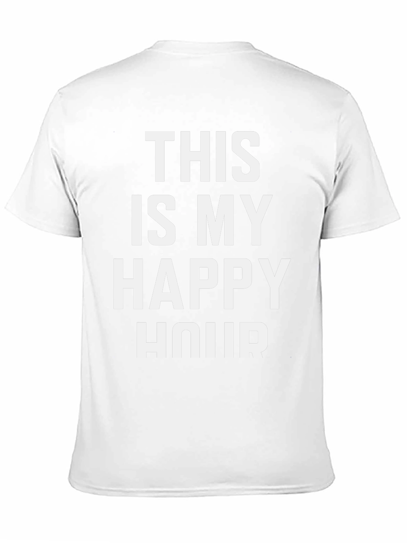 This is My Happy Hour Black T-Shirt