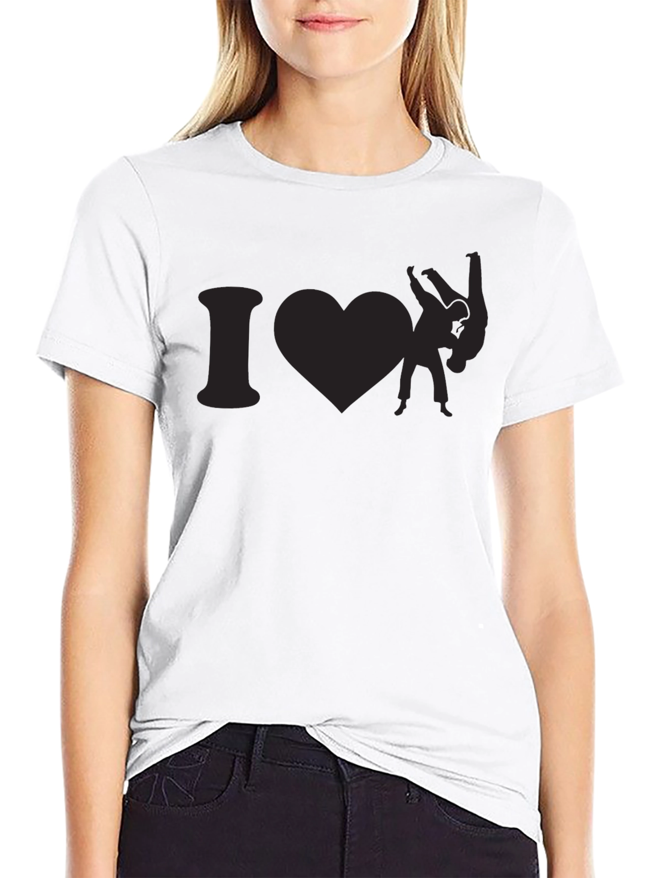 I Heart Judo - Black T-Shirt