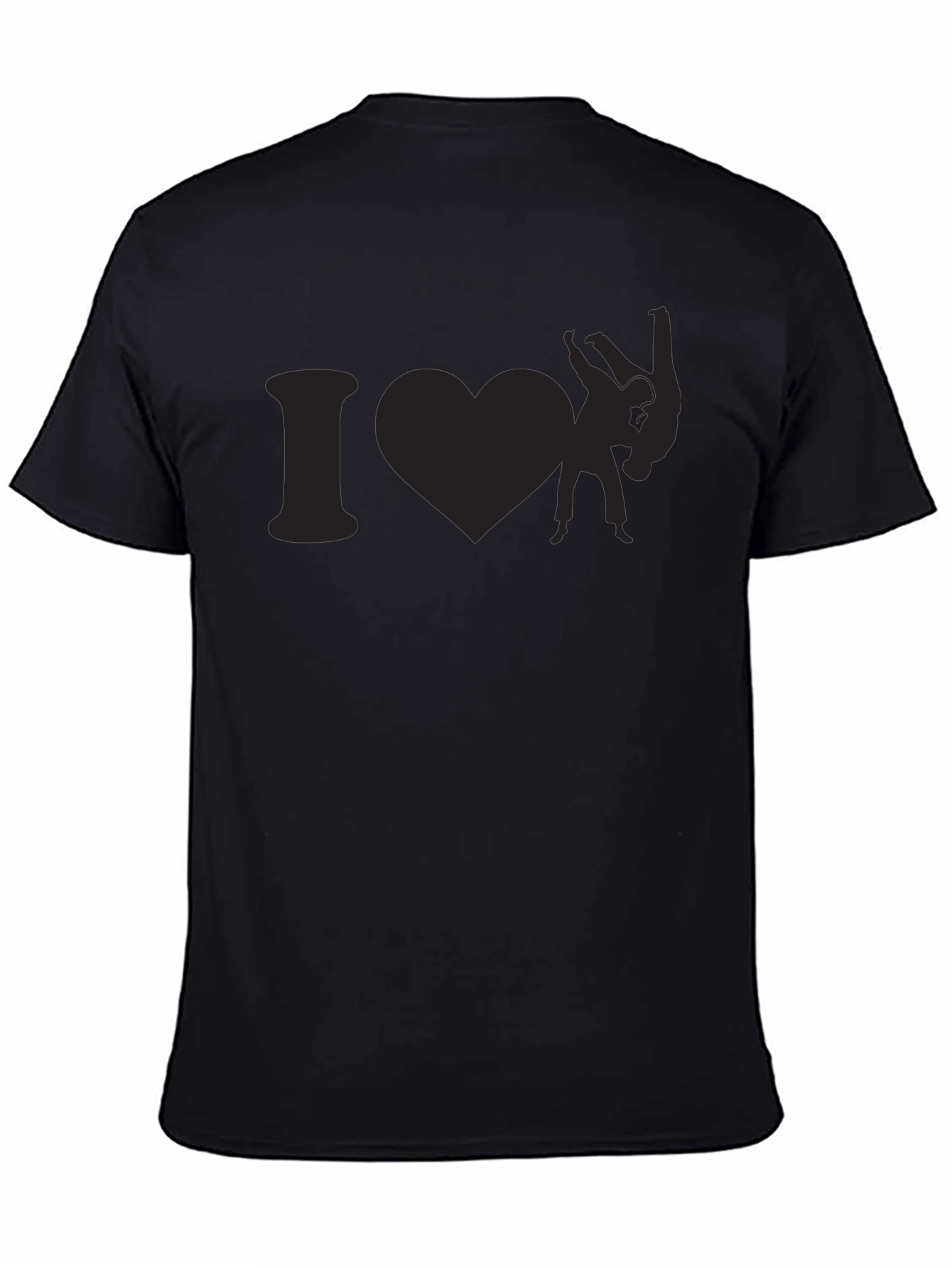 I Heart Judo - Black T-Shirt