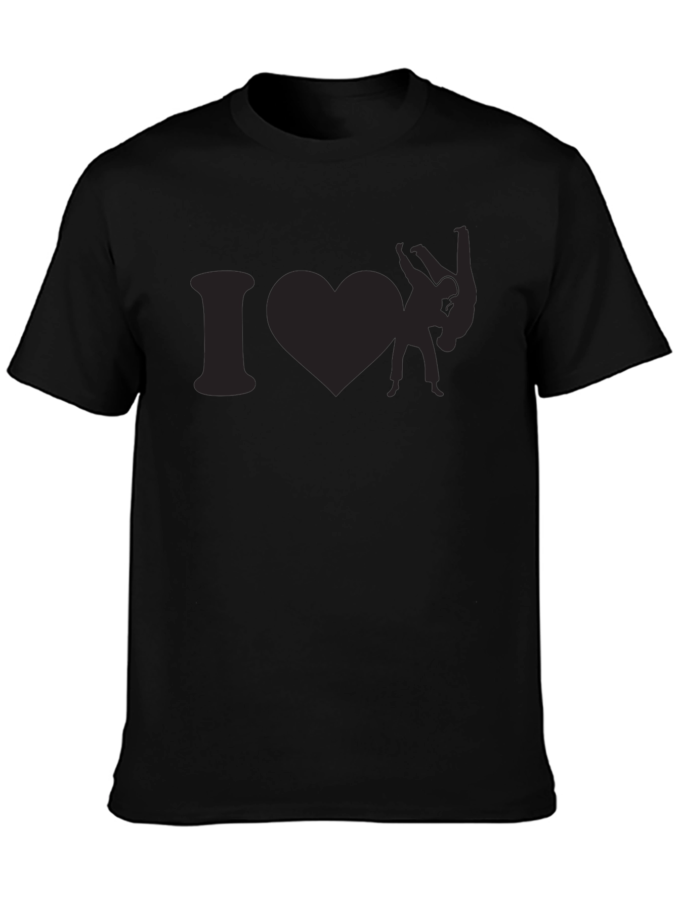 I Heart Judo - Black T-Shirt