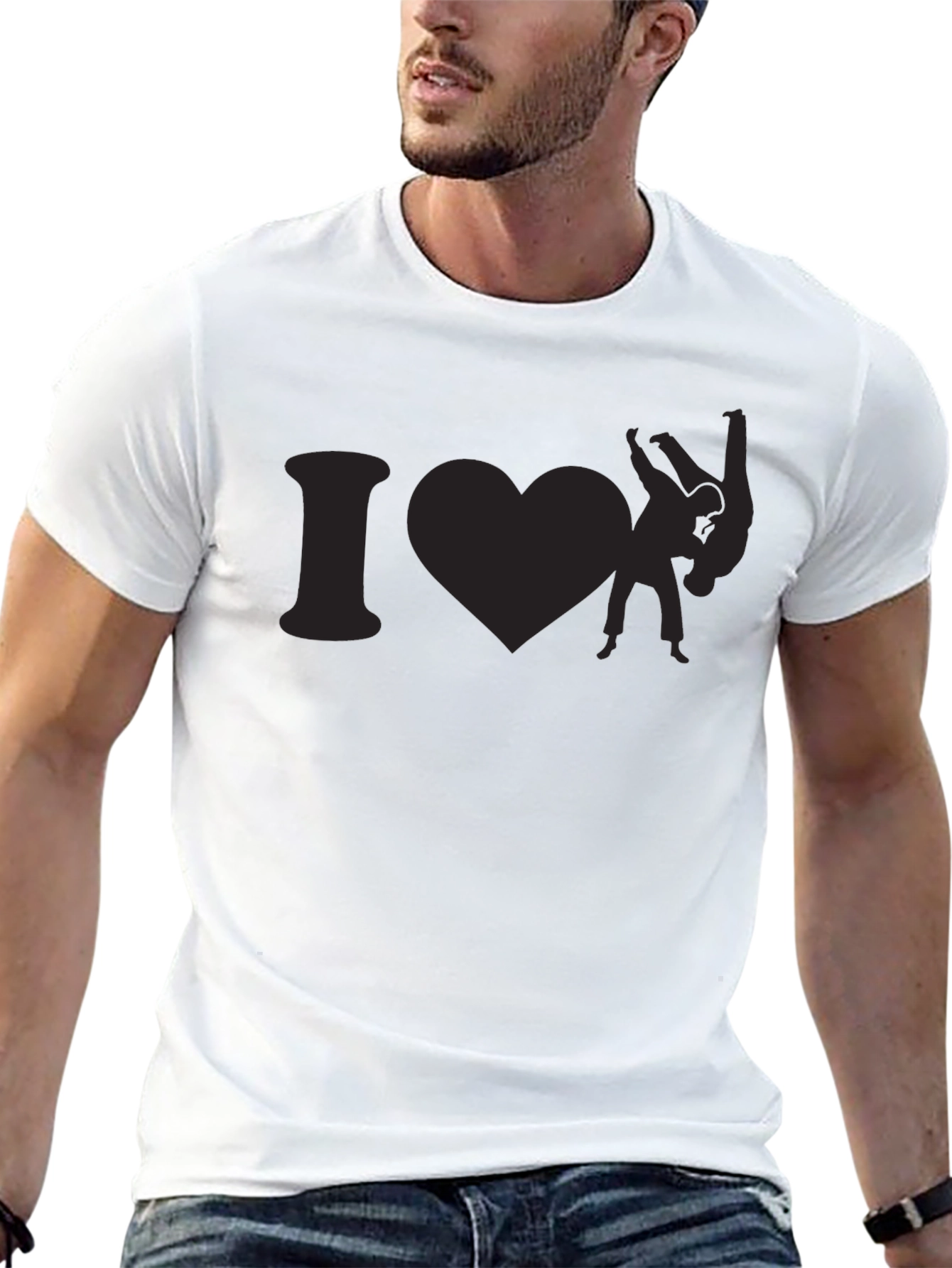I Heart Judo - Black T-Shirt