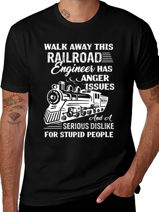 Railroad Engineer Anger Issues T-Shirt