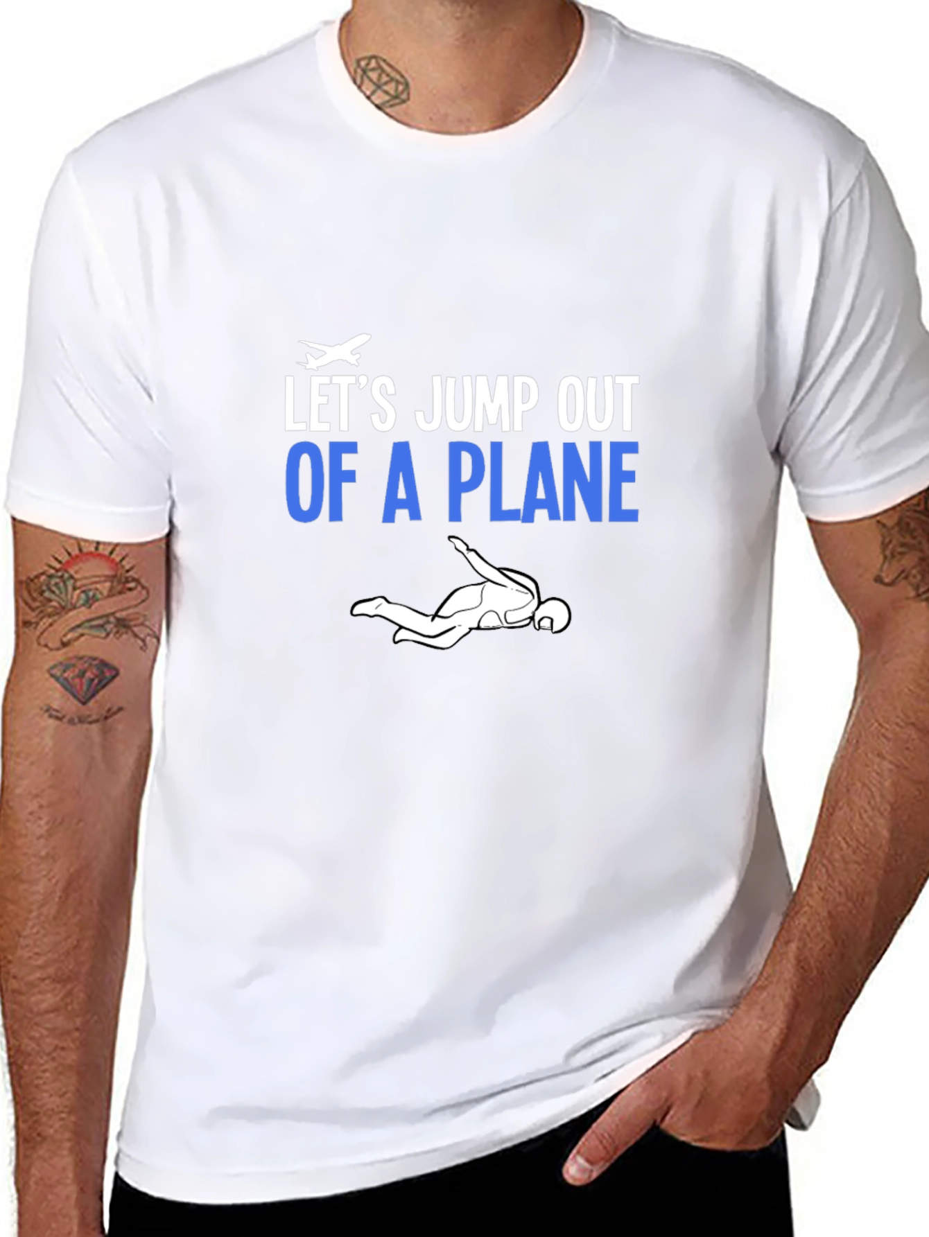 Lets Jump Out Of A Plane T-shirt