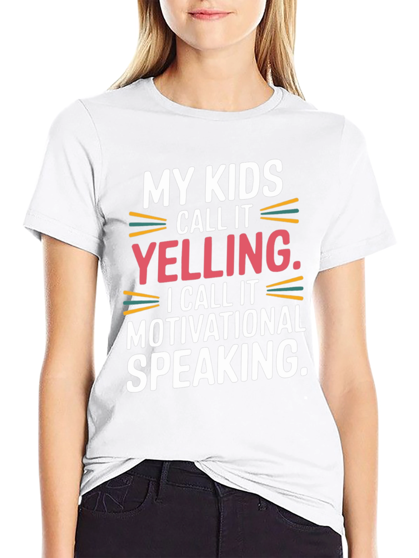 Funny Mom/Dad Motivational Speaking T-Shirt
