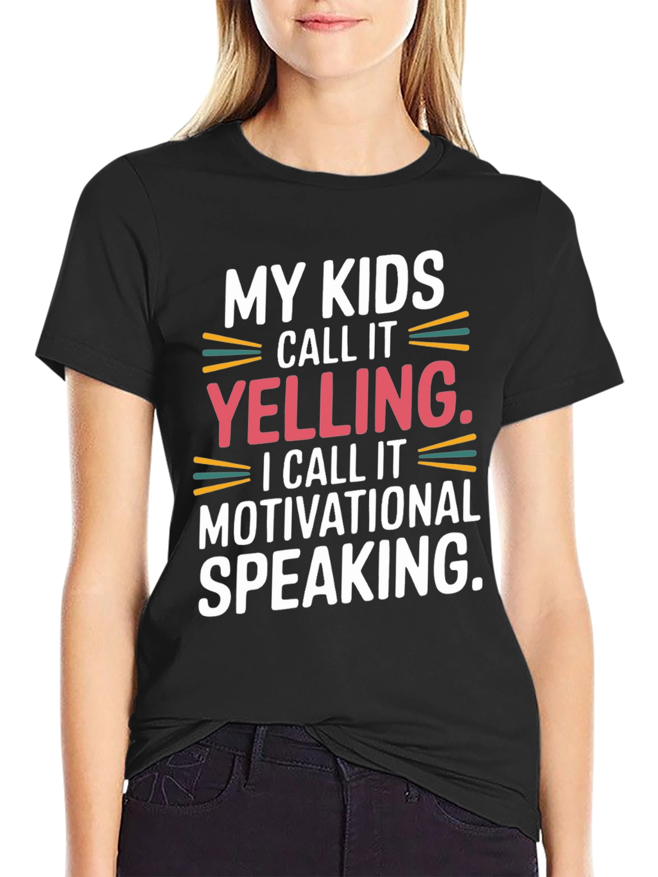 Funny Mom/Dad Motivational Speaking T-Shirt