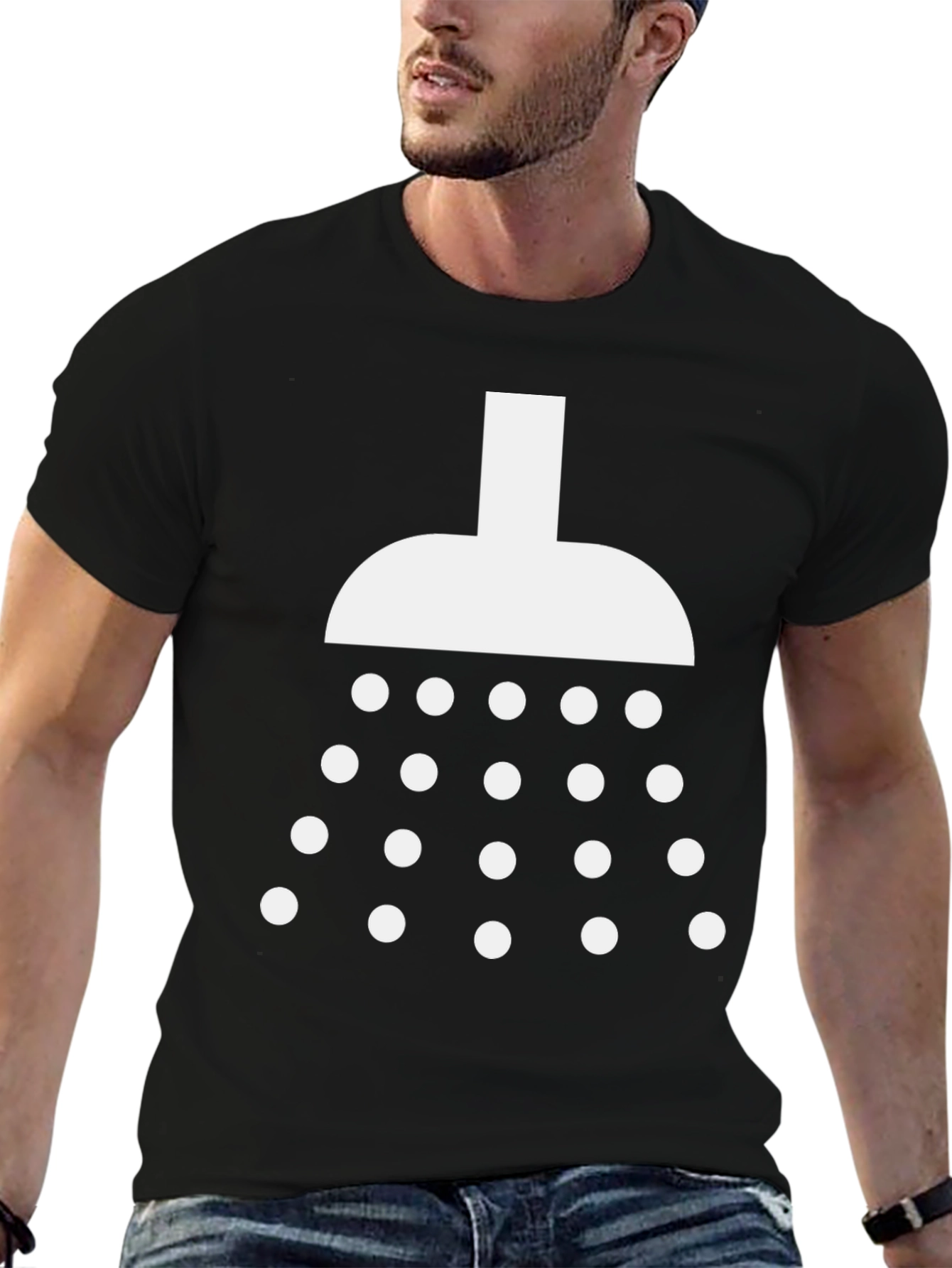 Shower Graphic Tee - Clean Humor T-Shirt