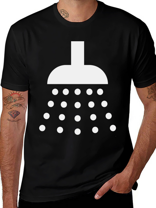 Shower Graphic Tee - Clean Humor T-Shirt
