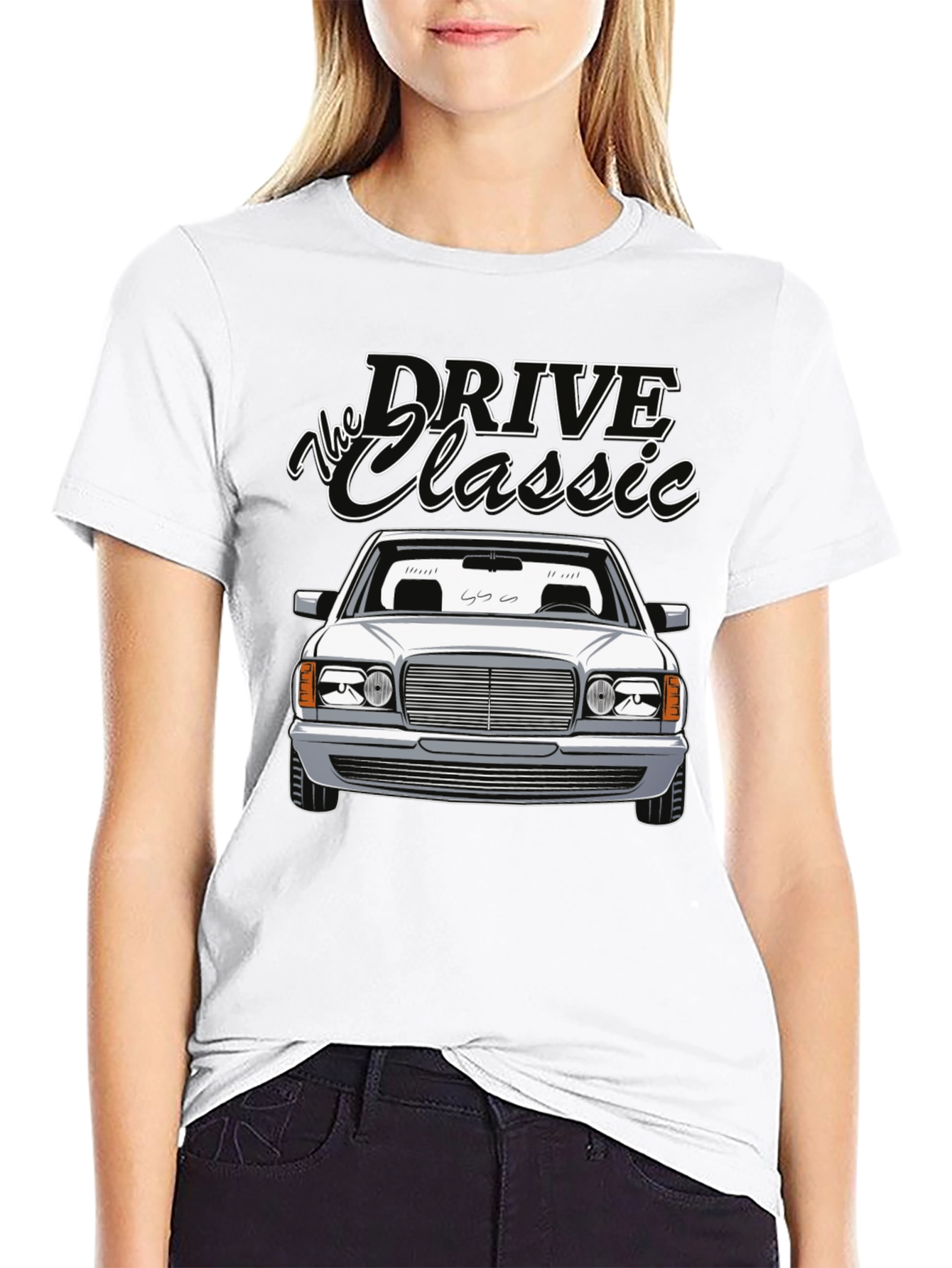 Drive Classic T-Shirt - Retro Car Tee