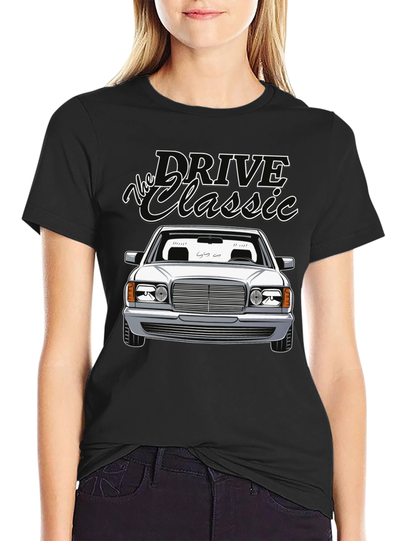 Drive Classic T-Shirt - Retro Car Tee