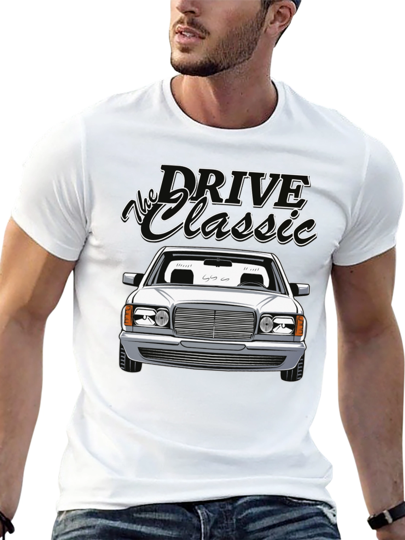 Drive Classic T-Shirt - Retro Car Tee