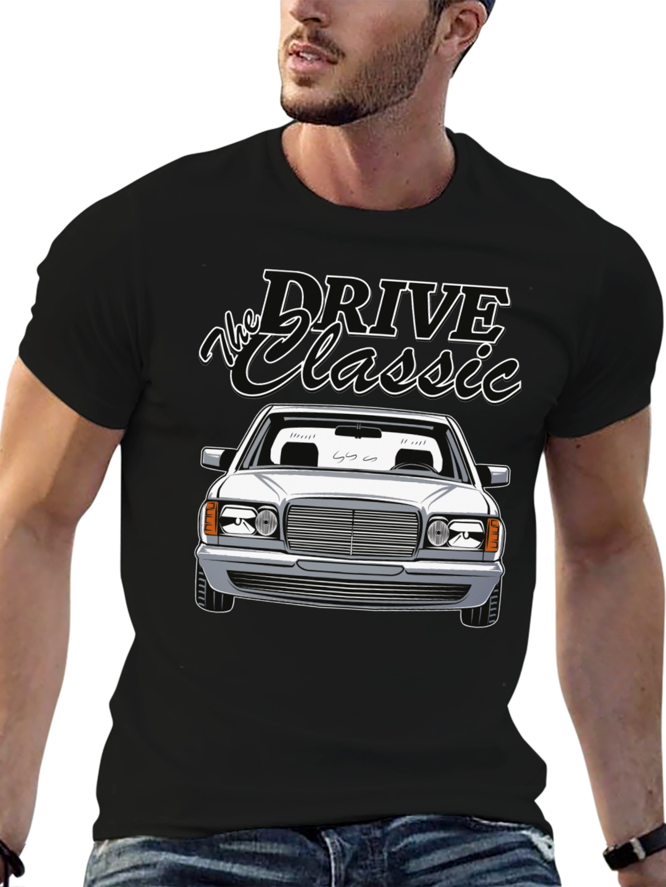 Drive Classic T-Shirt - Retro Car Tee