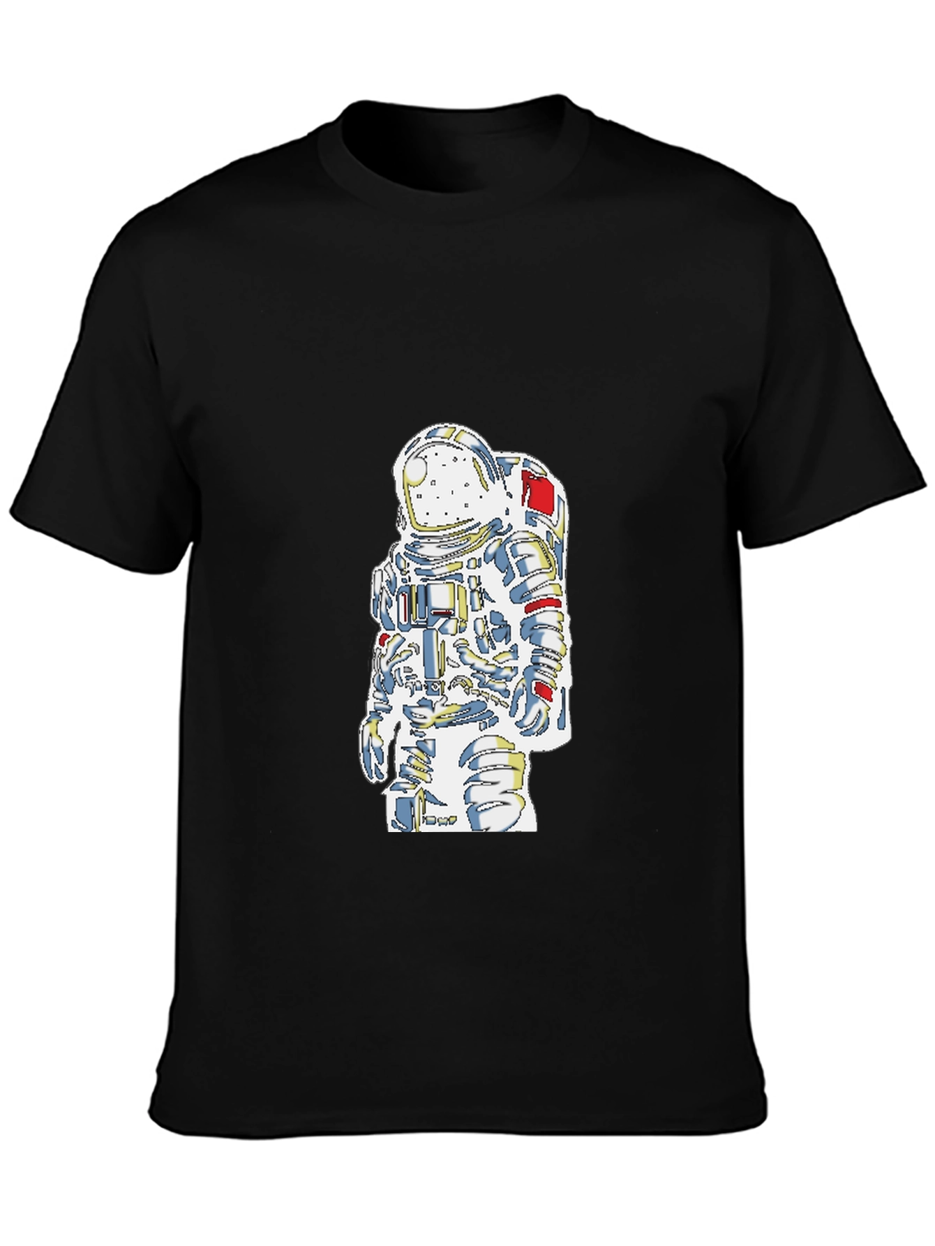 Astronaut Graphic Black T-Shirt