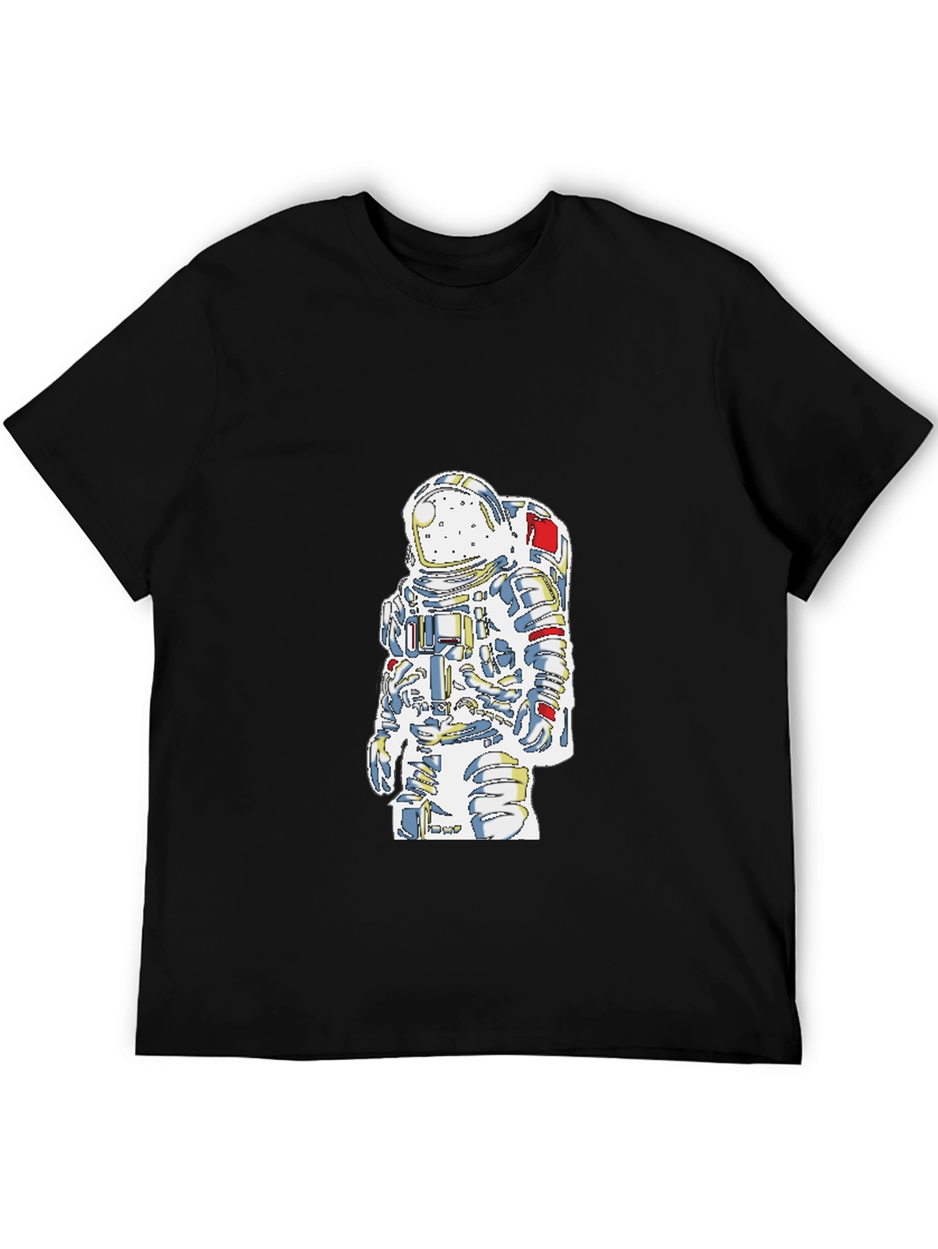 Astronaut Graphic Black T-Shirt